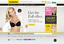 Le nouveau site www.wonderbra.eu est une première approche de vente directe.