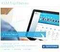 L'application KLM Trip Planner premet de réserver des billets d'avion via Facebook.
