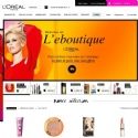L'Oréal Paris ouvre boutique sur Internet