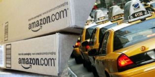 Amazon teste la livraison en taxi