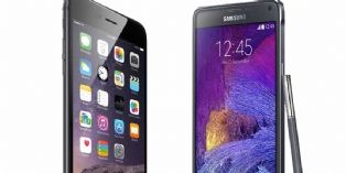 iPhone 6 et Plus d'Apple vs Galaxy Alpha et Note 4 de Samsung : le match !