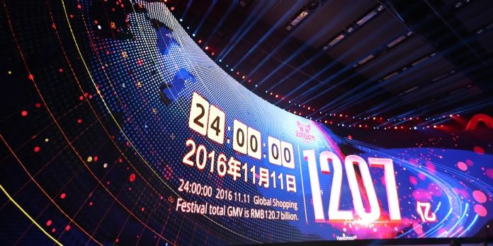 Record de ventes pour Alibaba lors du Singles' Day 2016