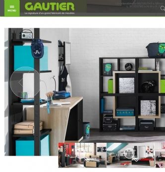 Gautier se lance dans l'e-commerce