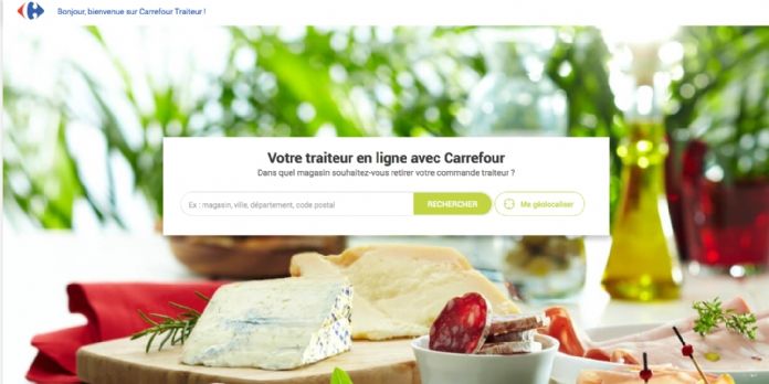 Carrefour lance une offre traiteur en ligne