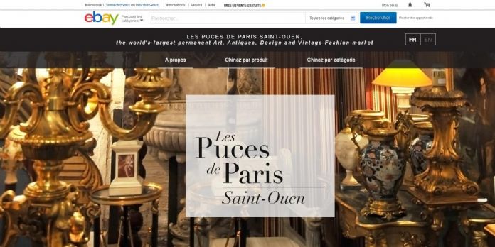 Les Puces de Paris Saint Ouen s'ouvrent au monde sur eBay