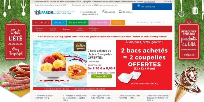 Toupargel s'installe sur la marketplace d'Amazon