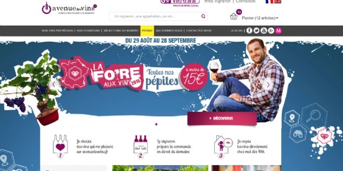 Avenue des Vins connecte les vignerons français aux amateurs de toute l'Europe
