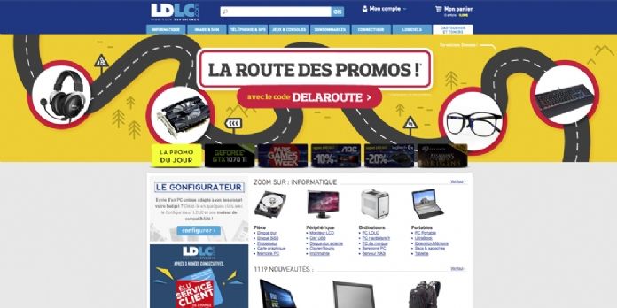 LDLC réalise un CA consolidé de 215,5 M&#8364; au 1er semestre 2017/2018