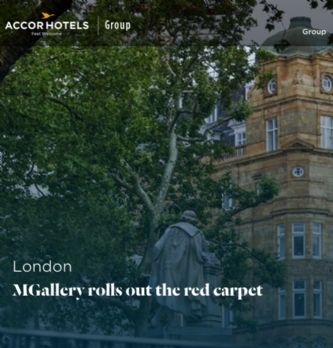 Techno & UX : AccorHotels refond son site corporate