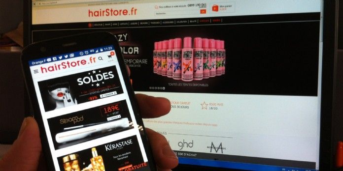 Hairstore, une coloration mobile payante