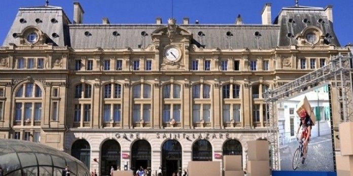 CDiscount ouvre un entrepôt éphémère devant la gare Saint-Lazare