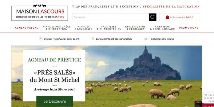 Maison-Lascours.fr, quand la boucherie traditionnelle se décline en ligne