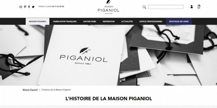 Les parapluies Piganiol se déploient en ligne sous la bannière Made in France