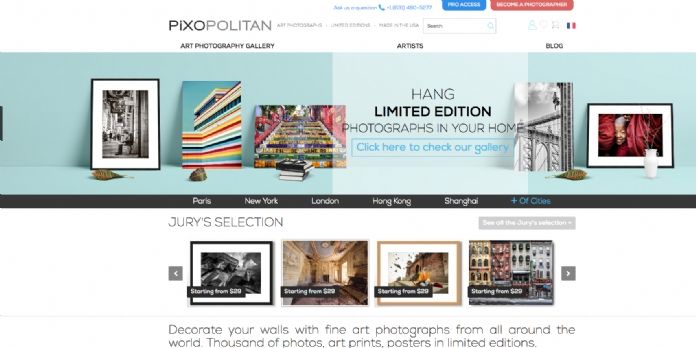 Pixopolitan exporte ses photographies d'art à New York