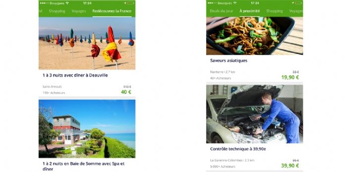 Groupon : first sur le mobile