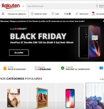 Retail : Rakuten France explose les records pour le Black Friday
