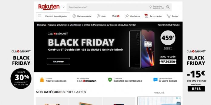 Rakuten France explose les records pour le Black Friday