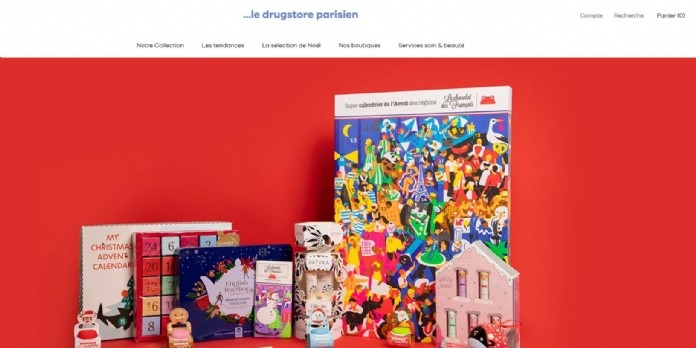 Le '... drugstore parisien' lance son site e-commerce