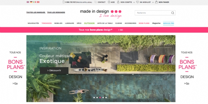 Le Printemps met la main sur Made In Design