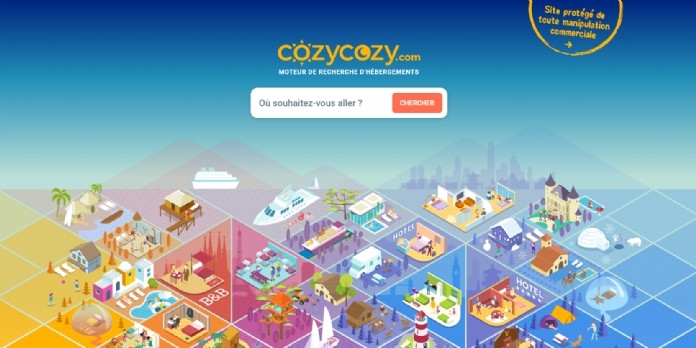 Cozycozy.com: nouveau moteur de recherche d'hébergements