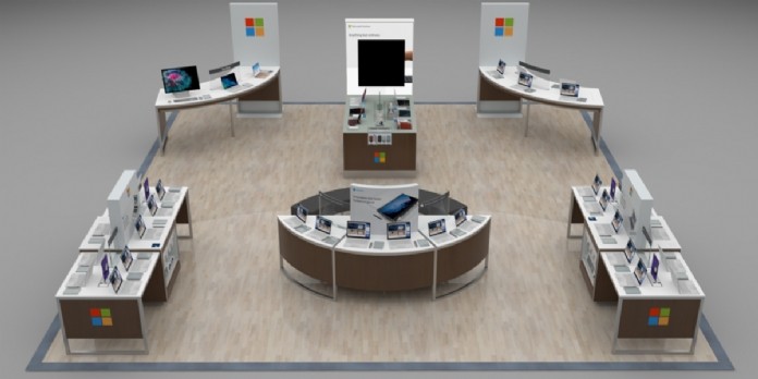 Microsoft et Fnac Darty 'apple-storisent' leurs espaces de vente