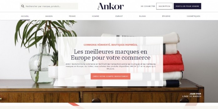 Lancement d'Ankorstore, place de marché B to B