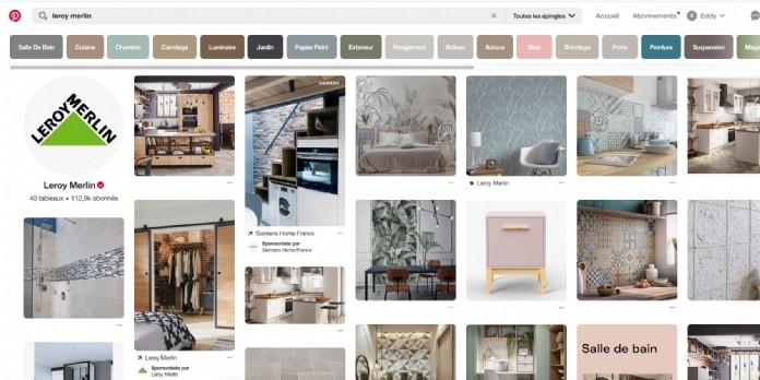 Pinterest lance Catalogues et Shopping Ads en France