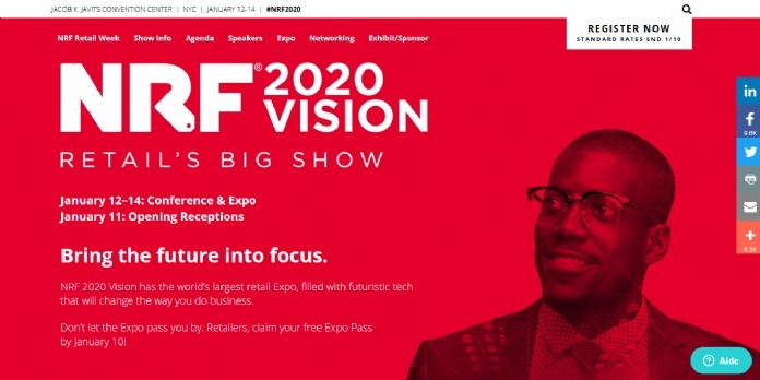 #NRF2020 La rédaction d'E-commerce Magazine, le media du retail connecté, sera à New York pour vous informer sur les dernières tendances du Retail's Big Show !