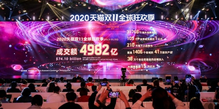 Alibaba explose le compteur avec son Single Day 2020