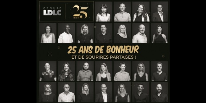 LDLC fête son 25e anniversaire