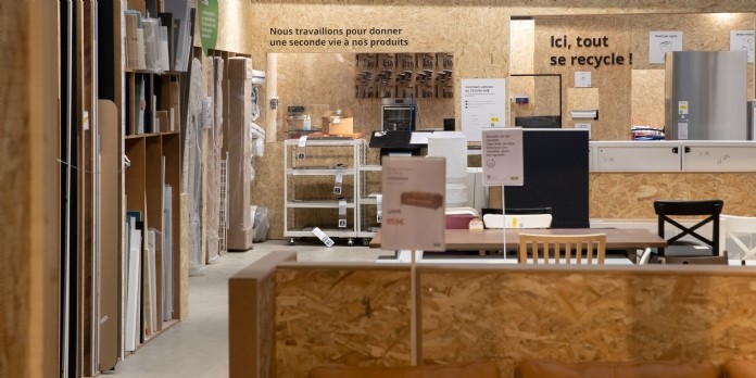 Ikea met en avant son service de seconde vie des meubles