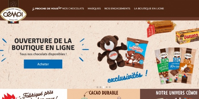 La marque Cémoi lance sa boutique en ligne