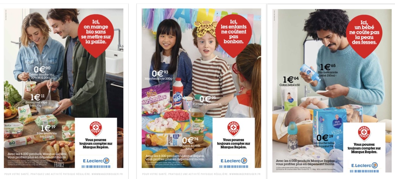 La Crea Du Retail Marque Repere Pouvoir D Achat Derniere Campagne De E Leclerc Marketing Ecommercemag Fr