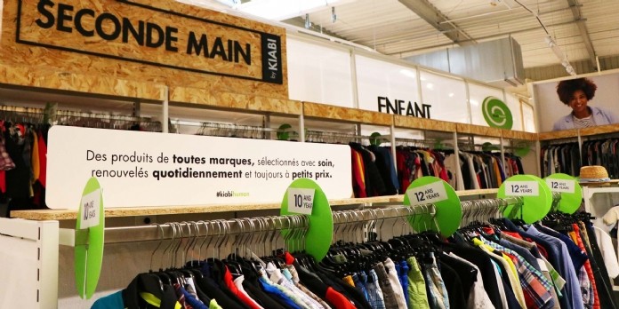 Kiabi digitalise la collecte de vêtements