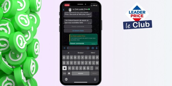 Le Groupe Casino lance un service de commande via WhatsApp