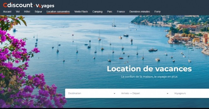 Cdiscount Voyages lance une offre de location saisonnière entre particuliers