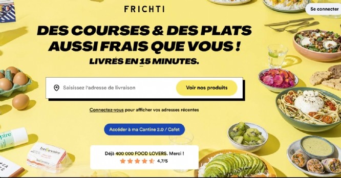 Quick commerce : le groupe Casino étend son partenariat à Frichti