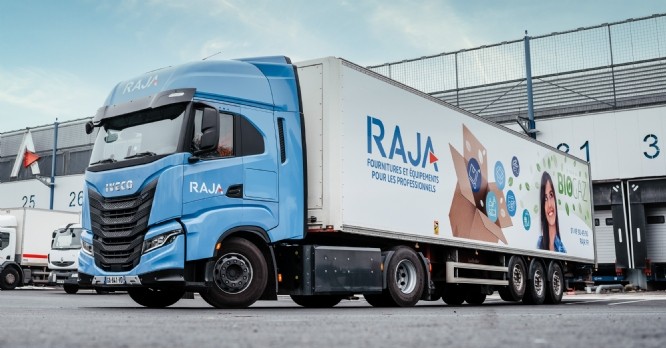 Raja s'engage à réduire de 28 % ses émissions de CO2 issues du transport