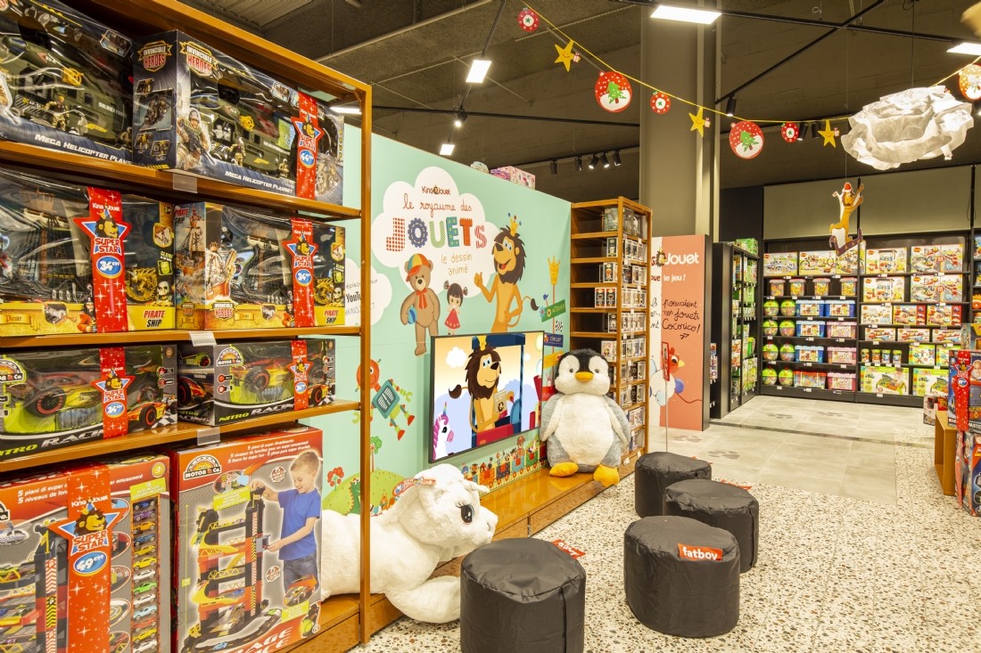 Reportage King Jouet devoile son nouveau concept de magasin de peripherie