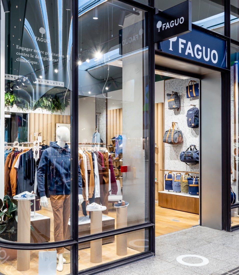 Reportage Faguo d voile sa boutique