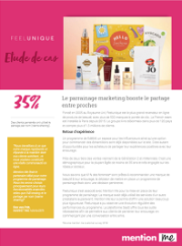 Couverture La boîte à outil pour les CRM et Marketing managers. Téléchargez notre étude de cas sur le parrainage marketing avec Feelunique France