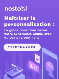 Couverture Maîtriser la personnalisation : Le guide pour transformer votre expérience online avec du contenu pertinent