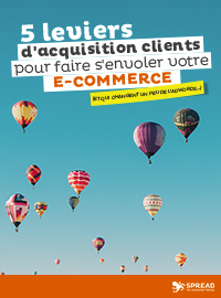 Couverture Cinq leviers d’acquisition client pour faire s’envoler votre e-commerce (et qui changent un peu de l’Adwords…)