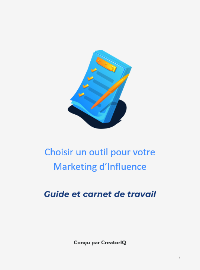 Couverture Un guide pour bien choisir votre outil d’influence