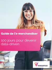 Couverture Guide de l’e-merchandiser : 100 jours pour devenir  data-driven