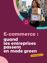 Couverture livre blanc E-commerce : quand les entreprises passent en mode green