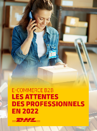 Couverture E-COMMERCE B2B LES ATTENTES DES PROFESSIONNELS EN 2022