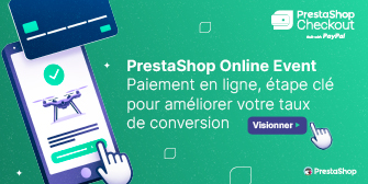 PrestaShop Online Event : Paiement en ligne, étape clé pour améliorer votre  [...]